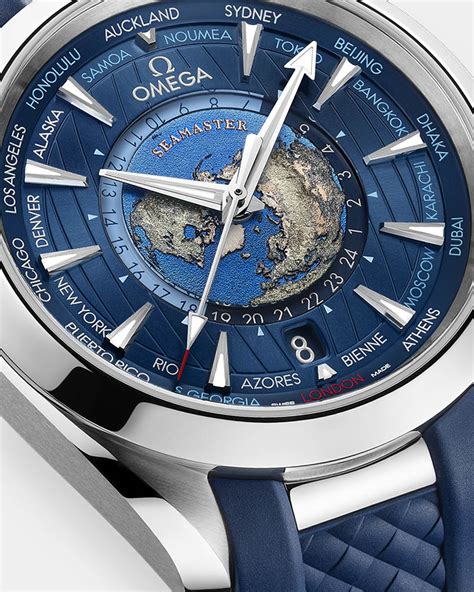 omega seamaster aqua terra blue replica|omega seamaster aqua terra worldtimer.